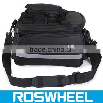 Multifunctional large capacity bicycle double rear rack pannier bag 14423-2 western saddle