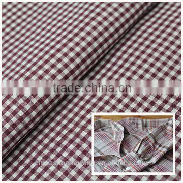 Made in China soft yarn dyed gingham check shirting fabric