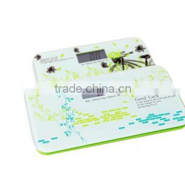 Mini Glass Bathroom Scale Digital Body Scale Weighing Scale