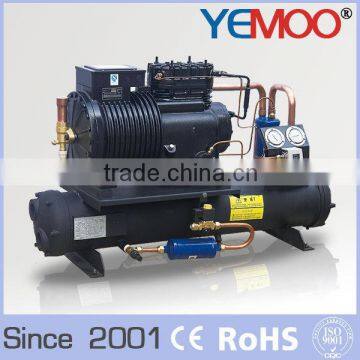 Hangzhou Yemoo Copeland chiller 8hp water cooled packaged unit refrigeration units