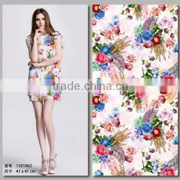 2015 100% rayon soft comfortable printing fabric online