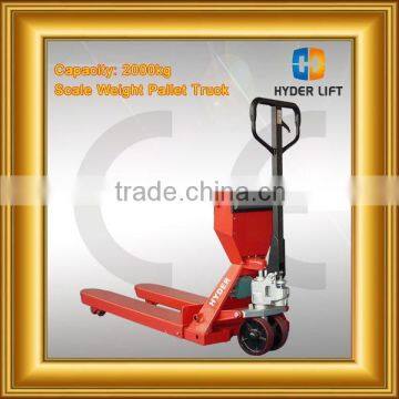 Scale Weight Pallet Trucks Taillift Truck