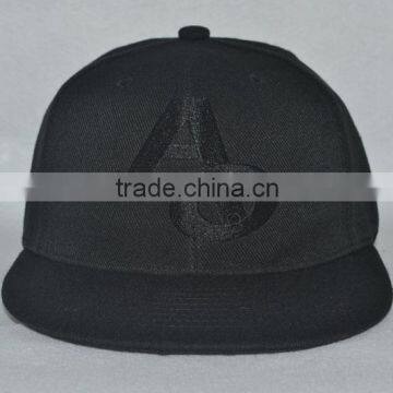 High Quality Adjustable Snapback With Flat Brim Virsor