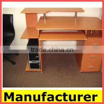 Hot sale pictures of wooden computer desk,computer table