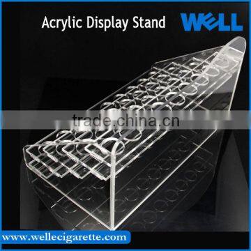 2014 Newest E-cigarette Acrylic/ Wooden Stand Display