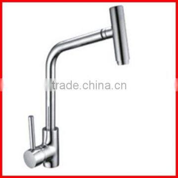 Bathroom accessories long neck kitchen standing water saving polished basin faucet mixer tap T9153