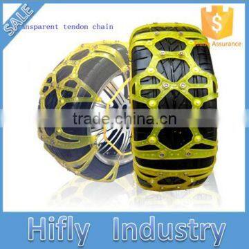 HF-102 New Design Universal TPU Plastic Snow Chain Highe Qualit PlastIc/Rubber/Fabric Snow Chain