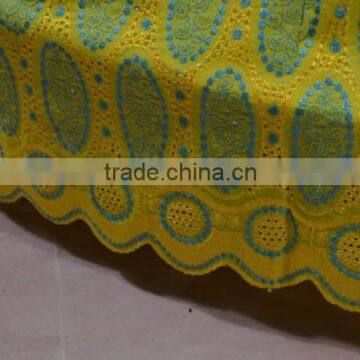 2015 New Arrival African Swiss Lace Fabric Bulk Lace Fabric Swiss Cotton Lace Fabric photo-6