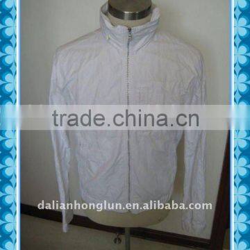 MEN'S JACKET in white for spring and aumtumn