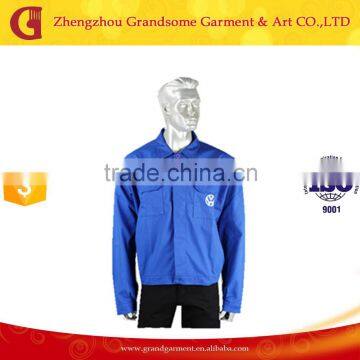 Wholesale 100% Cotton Workwear Long Sleeves Shirts Made in China