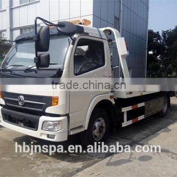 GOOD Enigne 160HP Flatbed wrecker truck For Sale