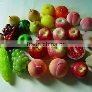 Fruit shape Candle apple candle pear candle orange candle grape candle