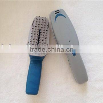 pet grooming ionic brush snap clean up,dog cleans and deodorizes our brush