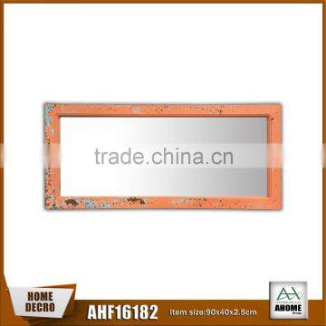 Special Color and Finish Wooden Mirror Frame For Hanging