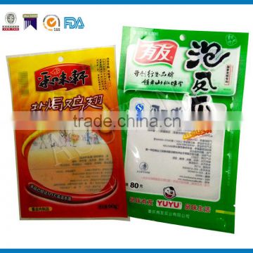 Safe food grade vacuum gravure printing heat sealing snack food storage plastic packaging mylar bag