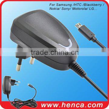 China Supplier micro usb portable wall charger for mobile phone