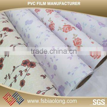 Welcome your own design furniture decoration laminating film for pvc profile