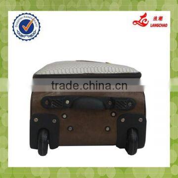 Dark Brown Ladies Fashion Handbag And Brand Names Trolley Bag photo-6