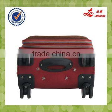 Red Color Functional Travel Bags Nylon Spinner Luggage photo-6