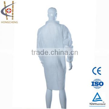 China Gold Supplier Disposable Dental SMS Lab Coat