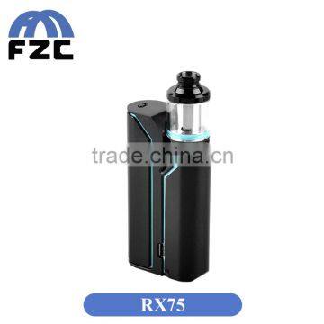 Fzctech hot selling 75w temper control wismec Reuleaux RX75w