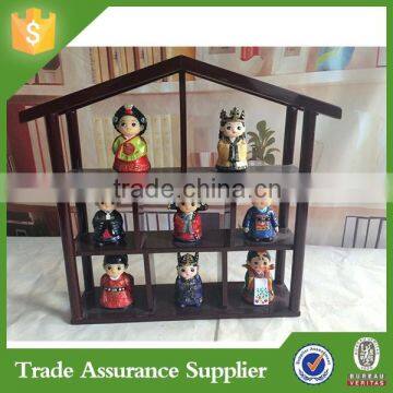 New Products Resin Custom Korean Figurines Hanbok Dolls