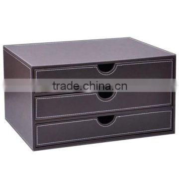 Leather stationery / office A4 carton / bo / hotel towel bo