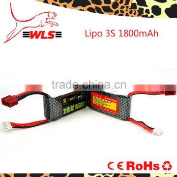 2015New Arriving High Drain Rechargeable Lithlium Battery 11.1V Lipo 3S 1800mAh Lifepo4 Batteries photo-3