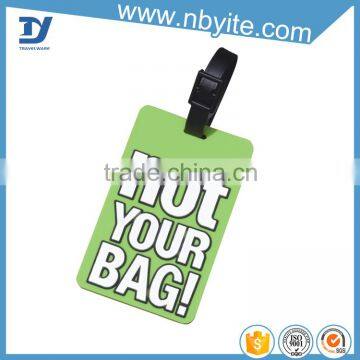 excellent quality promotional plastic waterproof luggage tag id card holder