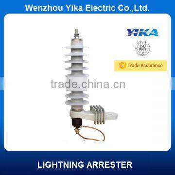 Wenzhou Yika Polymer 24KV Surge Arrestors 5KA Lightning Arrester Price