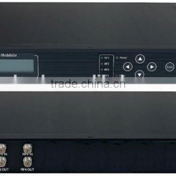 dvb-c to dvb-c qam transmodulator (4in1 QAM/DVB-C RF in,4in1 QAM/DVB-C RF out)