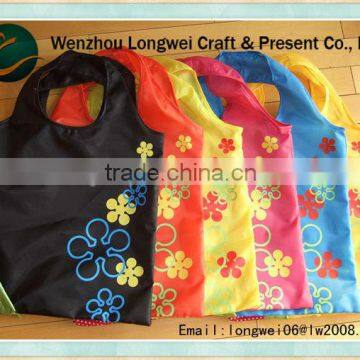 strawberry polyester bag/polyester bag fabric/polyester travel bag