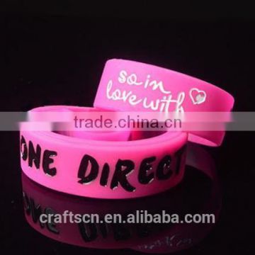 cheapest custom slap bracelets for sale