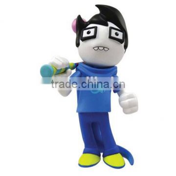 hot sale gift items cartoon characters Vinyl Figures/Customized fashionable character vinyl figure/Make design vinyl figures