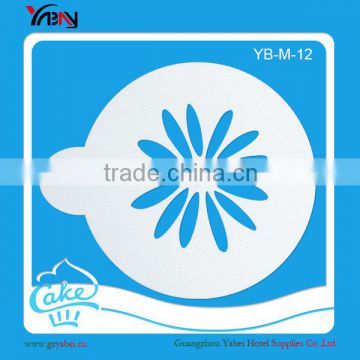 Hot Sale Plastic Stencil Pastry Leaf