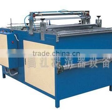 Auto Cutting Machine For Fabric-bag Filter From air filter manufacture