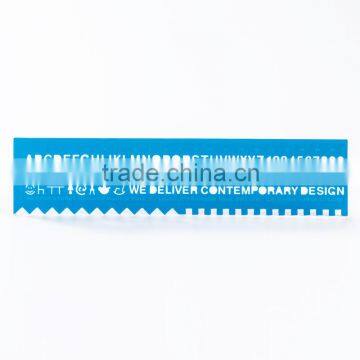 Long Shape That is Made the Plastic Folding Ruler Plastic Advertising Ruler photo-4