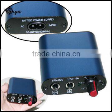 new professional mini Blue tattoo power supply