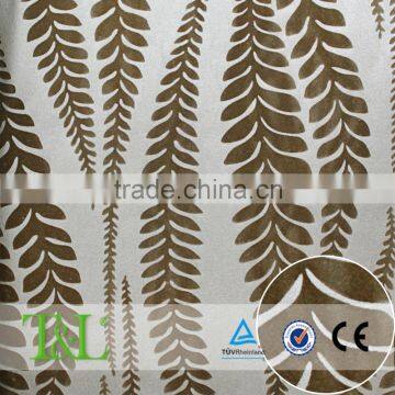 Special design flocks wallpaper wallcovering