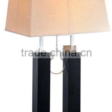 2015 new design dressing blackwooden table lamp