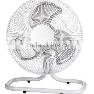 Metal floor fan