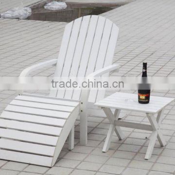 Outdoor Plastic wood chair and table - WPC materials