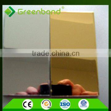 Greenbond fireproof fabrics wholesale curtains aluminum composite panel