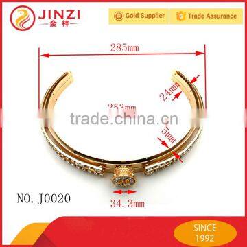 Bag Handle Metal Frame With Crystal/diamond/rhinestone for Bag/purse photo-3