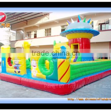 funny amusement city inflatable toy, inflatable castle amusement park