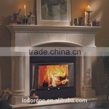 YN-050 Steel Plate Wooden Fireplace photo-4