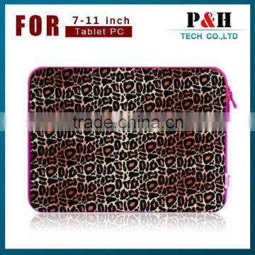 Heat Sublimation Printing Neoprene Laptop Bag With Custom Printing