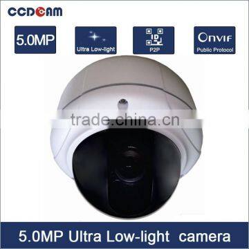 Hot sale cctv hd starlight 5MP ip camera night vision