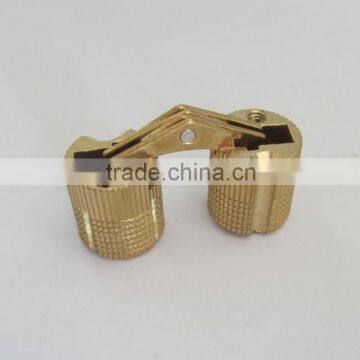 Brass cabinet spring hinge/pin hinge for boxes