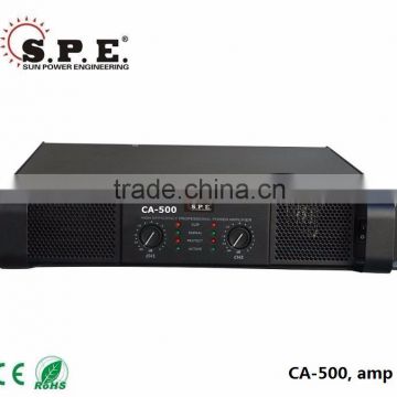 CA-500 spe audio 450W analogue crest audio amplifier